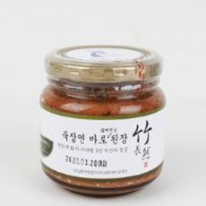 죽장연 프리미엄 바로 끓여 먹는 된장 1kg(유리)