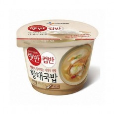 햇반 컵반 황태국밥 170g 24개 박스 CJ